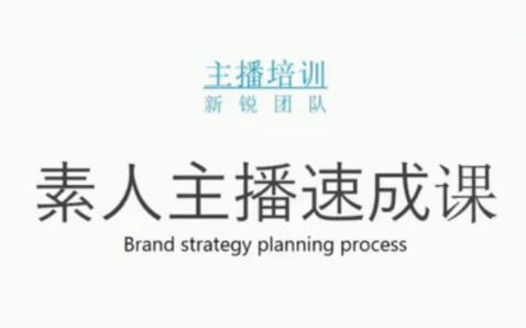 素人主播两天养成计划,月销千万的直播间脚本手把手教学落地-徐哥轻创网