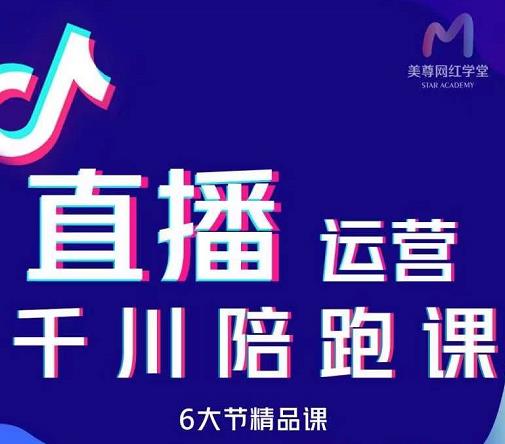 美尊-抖音直播运营千川系统课：直播​运营规划、起号、主播培养、千川投放等-徐哥轻创网