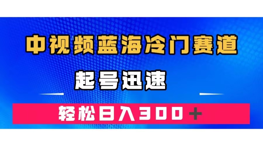 中视频蓝海冷门赛道，韩国视频奇闻解说，起号迅速，日入300＋-徐哥轻创网