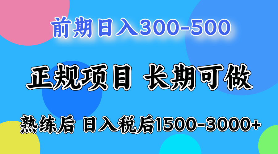 备战寒假，月入10万+，正规项目，常年可做-徐哥轻创网